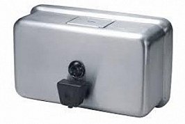 Bradley 6542B Soap Dispenser Horizontal 1.2 with Black Button