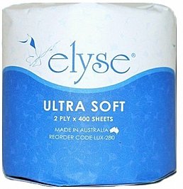 Elyse EUS-400 Ultra Soft Toilet Paper