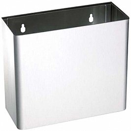 Bradley 359 Waste Receptacle 5L Stainless Surface Mounted