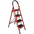 Brady 856174 4 Step Ladder Red/Black 1220 x 610 x 1400mm