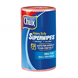 Chux Superwipes 9305R-1 Cloth Roll Heavy Duty Red Single