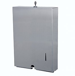 Best Buy Poseer A-855 Paper Towel Dispenser Slimline Satin Stainless Steel