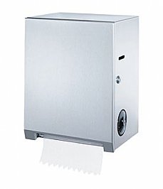 Bobrick B2860 Roll Towel Dispenser Surface Mounted Satin Stainless Steel