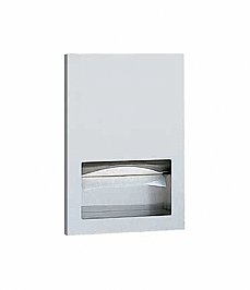 Bobrick Trimline B35903 Paper Towel Dispenser Recessed Satin Stainless Steel