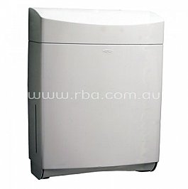 Bobrick Matrx B5262 Paper Towel Dispenser Grey ABS Plastic High-Gloss Finish