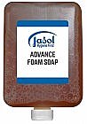 Jasol Brightwell 2073742 Advance Foam Soap 6x1L pods Brown