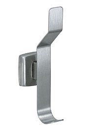Bradley 9135 Dual Hat and Coat Hook Polished Stainless Steel