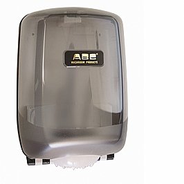 ABC D-2219 Roll Towel Dispenser Centreline Transparent Light Grey Plastic