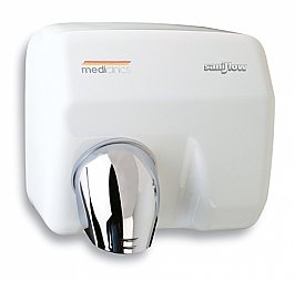 Mediclinics Saniflow E05A Hand Dryer Auto Sensor White Epoxy