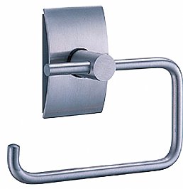 JD MacDonald Zugo 6899 Single Toilet Roll Holder No Hood Satin Stainless Steel
