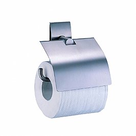 JD MacDonald Zugo JDM-6899-41 Single Toilet Roll Holder with Lid Stainless Steel