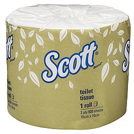 Scott 5742 Toilet Tissue 2ply 600 Sheets Carton (24 rolls)