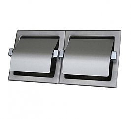 Metlam ML263SM-S Double Toilet Roll Holder Surface Mounted Stainless Steel