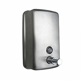 Metlam Ellipse ML602AR Soap Dispenser Vertical 1.2L Satin Stainless Steel