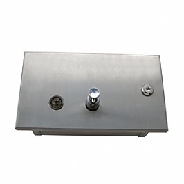 Metlam ML640A Recessed Soap Dispenser Horizontal 1.2L Stainless Steel