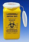IDC Medical Sharps Container RE1.4LS Waste Disposal Container Square 1.4L Single