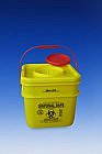 IDC Medical Sharps Container RE10LS Waste Disposal Container Square Single