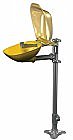 Bradley Halo Pedestal Eyewash Station S19214PDCZS Yellow