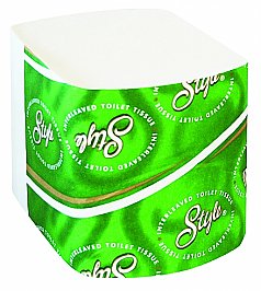 ABC Style Premium ABC-500 Toilet Tissue Interleaved 1Ply Carton of 36