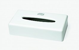Tork F1 270023 Facial Tissue Dispenser White Plastic