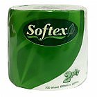 ABC Softex 3/SP7001 Recycled Toilet Paper Rolls Carton (48 Rolls) 2ply
