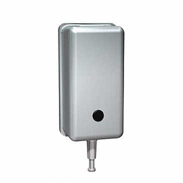 JD Macdonald 10-0346  Liquid Soap Dispenser 1.8L Vertical Valve Stainless Steel