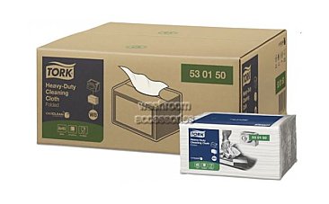 Tork W8 530150 Cloth Small Pack Heavy Duty (Carton x 8 packs)