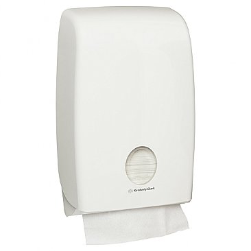 Kimberly Clark Aquarius 70230 Paper Towel Dispenser Multifold White Plastic