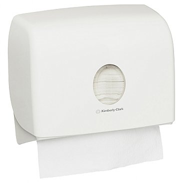 Kimberly Clark Aquarius 70220 Multifold Towel Dispenser White ABS Plastic