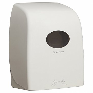 Kimberly Clark Aquarius 69590 Roll Towel Dispenser White ABS Plastic