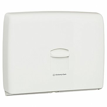 Kimberly Clark Aquarius 69570 Toilet Seat Cover Dispenser White ABS Plastic