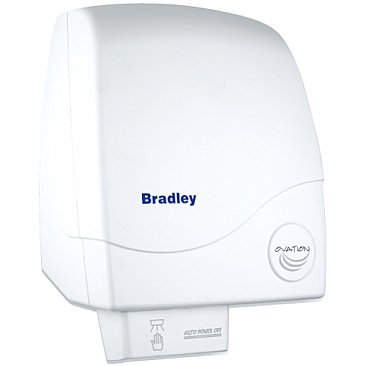 Bradley Ovation 220-1900 Hand Dryer Auto White ABS Plastic Casing