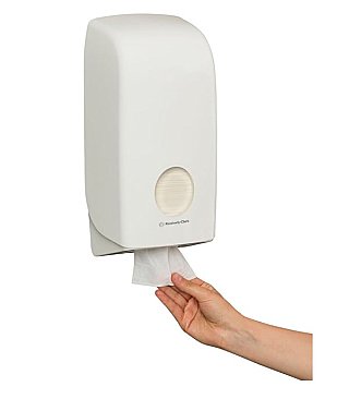 Kimberly Clark KCP Aquarius 69460 Toilet Paper Dispenser Interleaved