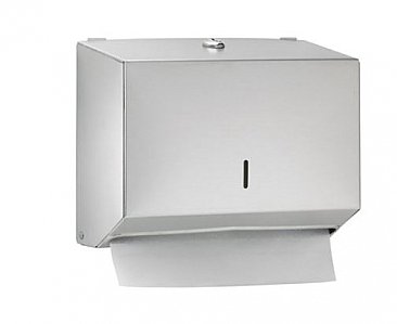 Bradley 252 Paper Towel Dispenser Multifold Satin Stainless Steel
