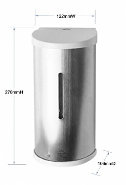 Bradley CleanHands 6866S Sensor Spray Soap Dispenser 800ml Silver