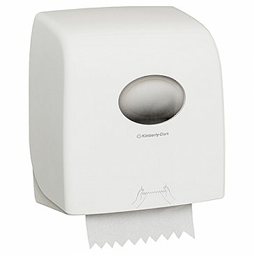 Kimberly Clark Aquarius 69530 Roll Towel Dispenser Slimroll White ABS Plastic
