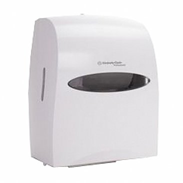 Kimberly Clark 9960 Roll Towel Dispenser Electronic Pearl White Plastic