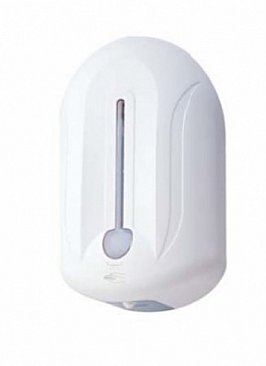 Best Buy StaySafe BBR-043 Soap and Gel Dispenser Hands-Free White ABS Plastic
