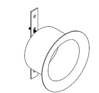 Bradley Security SA11 Toilet Roll Holder Recessed Stainless Steel