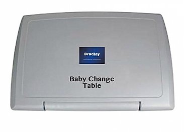 Bradley Infant ICN-001 Baby Change Table Horizontal Grey Polyethylene