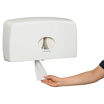 Kimberly Clark KCP Aquarius 70210 Double Jumbo Toilet Roll Dispenser