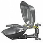 Bradley Halo S19224SC Eye-Face Wash, Bowl and Dust Cover Stainless Steel Full Stainless Steel