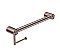 Avail Design Calibre Mecca R01H40-BZ Grab Rail with Toilet Roll Holder