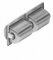 Bradley 5123-S Dual Toilet Roll Holder, Hooded, Recessed Satin Stainless Steel
