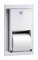 Bradley 5412 Toilet Roll Dispenser Recessed Satin Stainless Steel lockable