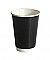 WiseBuy BMT-HCG37BK16 Disposable Coffee Cups 16oz Black B