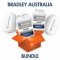 Bradley Bundle 683-710 Sanitiser Bundle, Gel Sanitiser Dispensers and Gel Refill