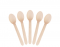 Castaway Envirocutlery CA-WCS Wooden Spoons Single Use Carton of 1000