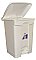 Edco 19175 Handy Step Bin with Pedal 47L White