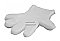 Castaway Stretchies PS-SEG-LRG Disposable Gloves, Latex Free, Powder Free, Large ( carton of x 12)